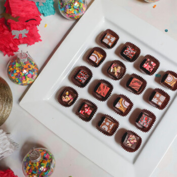 Custom Designed Chocolates<br>
Cocoa Rome<br>
$39 Custom Designed Chocolates