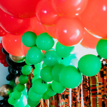 Balloon Garland<br>Rin Dear Event & Design<br>$250 Balloon Garland