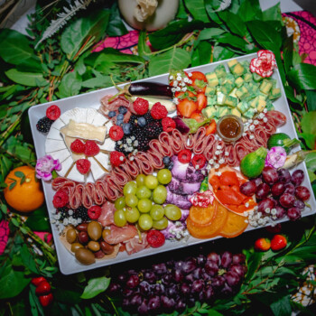 Charcuterie board<br>
Hungry Drea Creations<br>
coming soon Meat & Cheese Casual Spreads