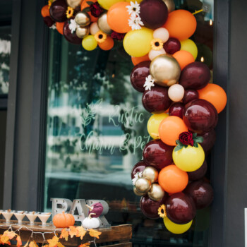 Balloon Garland with Embellishments<br>
Designz & Dekor by LaLa<br>
coming soon